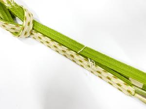 未使用品　正絹　手組帯締め